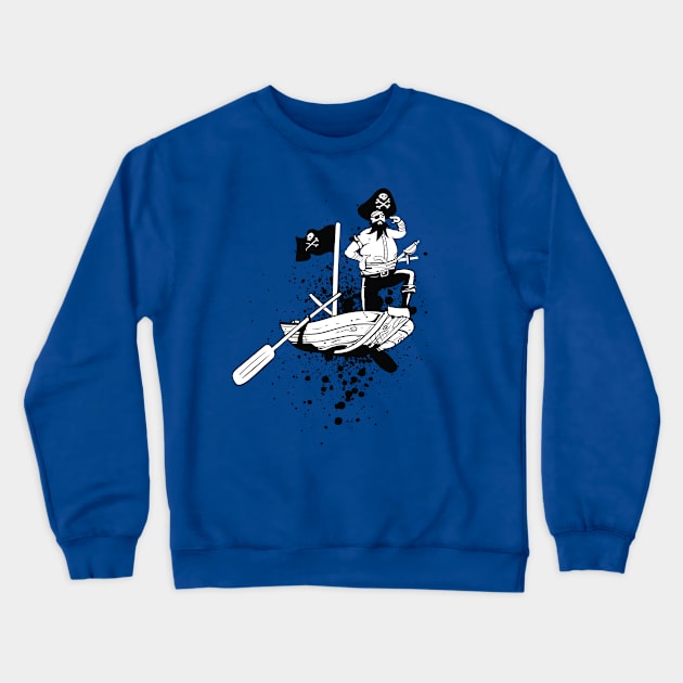 My pirate ship Crewneck Sweatshirt by kobalt7